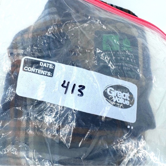 HIPPIE TREE - Jimmy Webb‎ Series Men's Plaid Button-Down Shirt - Navy and Brown - Picture 7 of 7